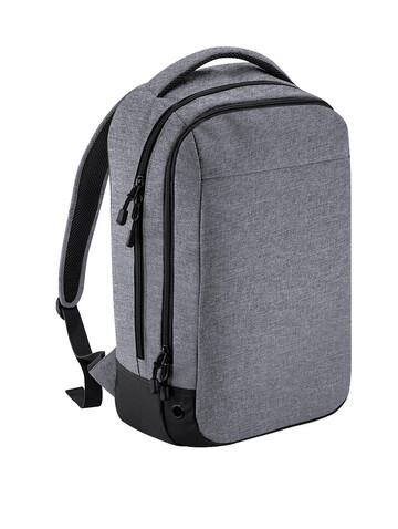 Bag Base Athleisure Sports Backpack, Grey Marl, One Size bedrucken, Art.-Nr. 963291280