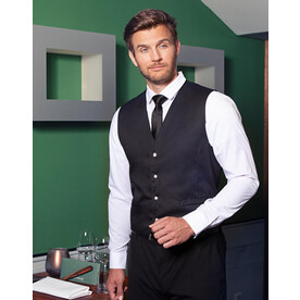 Karlowsky Men`s Waistcoat Kai, Black, 46 (S) bedrucken, Art.-Nr. 964671010 Karlowsky Men`s Waistcoat Kai, Black, 46 (S) bedrucken, Art.-Nr. 964671010