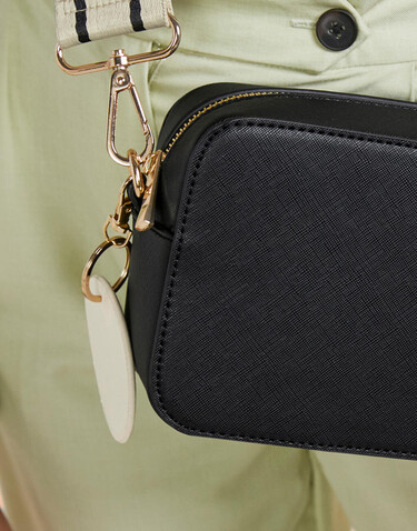 Bag Base Boutique Circular Key Clip, Soft White, One Size bedrucken, Art.-Nr. 965290010 Bag Base Boutique Circular Key Clip, Soft White, One Size bedrucken, Art.-Nr. 965290010