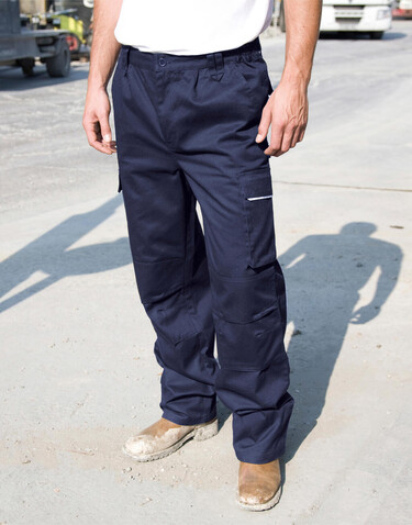 Result Work-Guard Action Trousers Long, Navy, 2XL (40/34") bedrucken, Art.-Nr. 978332005