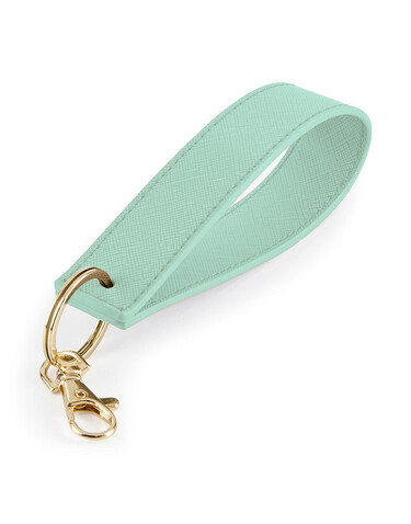 Bag Base Boutique Wristlet Keyring, Black, One Size bedrucken, Art.-Nr. 980291010