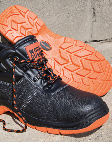 Result Defence Safety Boot, Black/Orange, 8 (42) bedrucken, Art.-Nr. 983331783