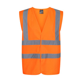 Regatta Pro Hi Vis Vest, Orange, 3XL bedrucken, Art.-Nr. 985174128