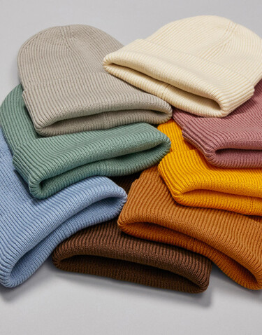 Beechfield Classic Engineered Deep Cuffed Beanie, White, One Size bedrucken, Art.-Nr. 990690000