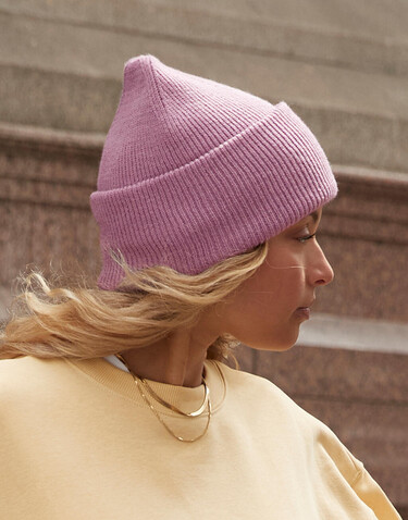 Beechfield Classic Engineered Deep Cuffed Beanie, French Navy, One Size bedrucken, Art.-Nr. 990692010