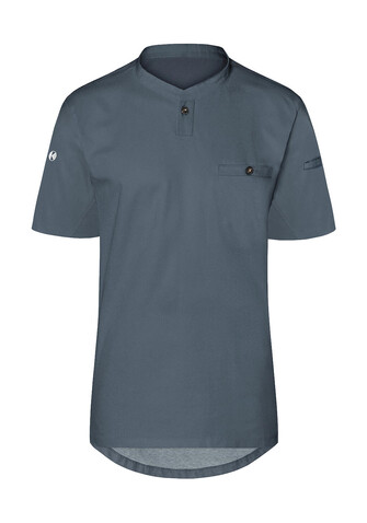 Karlowsky Workshirt Performance Short Sleeve, Anthracite, S bedrucken, Art.-Nr. 995671403