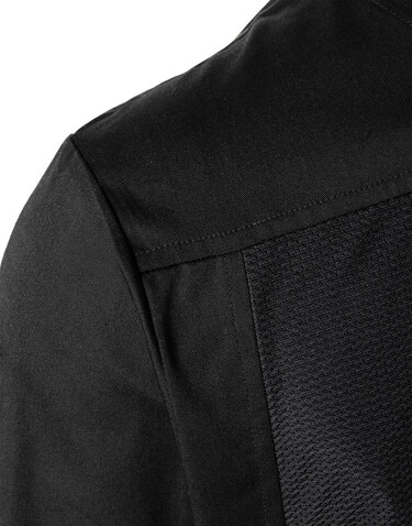 Karlowsky Chef`s Shirt Basic Short Sleeve, Black, 4XL bedrucken, Art.-Nr. 998671018