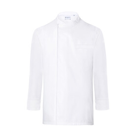 Karlowsky Chef`s Shirt Basic Long Sleeve, White, XS bedrucken, Art.-Nr. 999670001