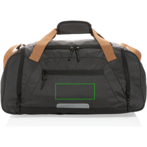 Impact AWARE™ Urban Outdoor Wochenendtasche schwarz bedrucken, Art.-Nr. P707.091 Impact AWARE™ Urban Outdoor Wochenendtasche schwarz bedrucken, Art.-Nr. P707.091