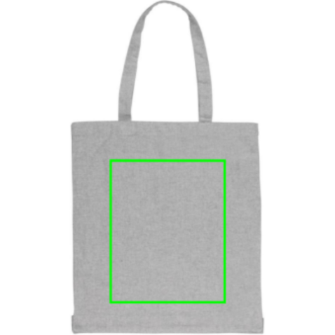 Impact AWARE™ recycelte Baumwolltasche 145gr mit Boden grau bedrucken, Art.-Nr. P762.642 Impact AWARE™ recycelte Baumwolltasche 145gr mit Boden grau bedrucken, Art.-Nr. P762.642