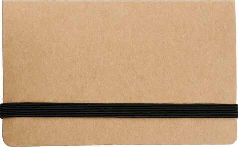 Haftnotizen-Set Bjorn | Karton – brown/black bedrucken, Art.-Nr. 092999999_5348 Haftnotizen-Set Bjorn | Karton – brown/black bedrucken, Art.-Nr. 092999999_5348