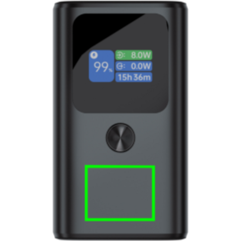 Urban Vitamin Campbell 55W 10.000mAh Pocket-Powerbank grau bedrucken, Art.-Nr. P322.7602