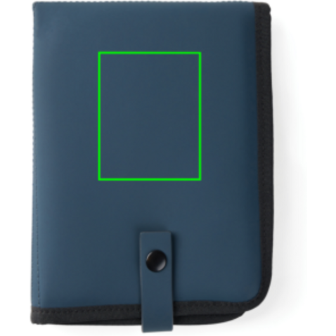 VINGA Baltimore RCS Sitzkissen navy blau bedrucken, Art.-Nr. V4590425