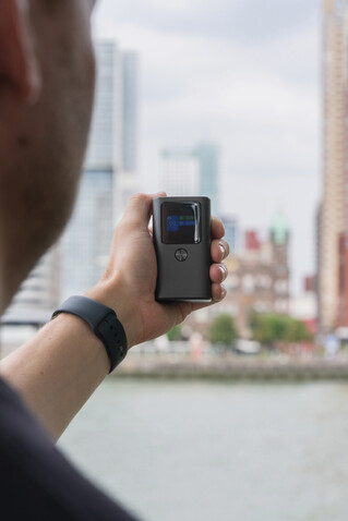 Urban Vitamin Campbell 55W 10.000mAh Pocket-Powerbank grau bedrucken, Art.-Nr. P322.7602