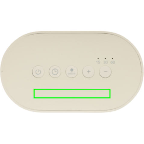 LumaRise RCS Sonnenaufgangs-Wecker beige bedrucken, Art.-Nr. P457.0019