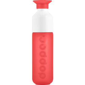Dopper Original (450 ml) + Flip Straw – Coral Splash bedrucken, Art.-Nr. 869999266_1396788