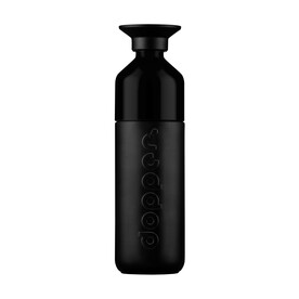 Dopper Black insulated (580 ml) + Flip Straw – blazing black bedrucken, Art.-Nr. 720999266_1396792