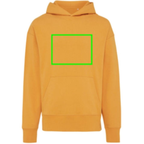 IQONIQ Yoho Relax-Hoodie aus recycelter Baumwolle sundial orange bedrucken, Art.-Nr. T9402.012.XXXL IQONIQ Yoho Relax-Hoodie aus recycelter Baumwolle sundial orange bedrucken, Art.-Nr. T9402.012.XXXL