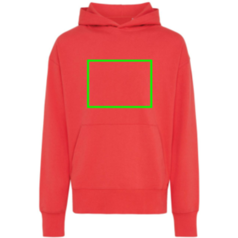 IQONIQ Yoho Relax-Hoodie aus recycelter Baumwolle luscious red bedrucken, Art.-Nr. T9402.008.XXXL IQONIQ Yoho Relax-Hoodie aus recycelter Baumwolle luscious red bedrucken, Art.-Nr. T9402.008.XXXL