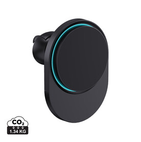 PowerCruze magnetischer 15W Autohalter aus RCS rec. ABS schwarz bedrucken, Art.-Nr. P309.1101