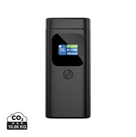 Urban Vitamin Sunnyvale 100W 15.000mAh magnetische Powerbank grau bedrucken, Art.-Nr. P322.7702