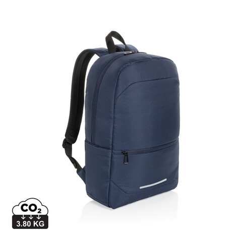 CityPack AWARE™ RPET Business 15,6&quot;-Laptop-Rucksack navy blau bedrucken, Art.-Nr. P763.5025