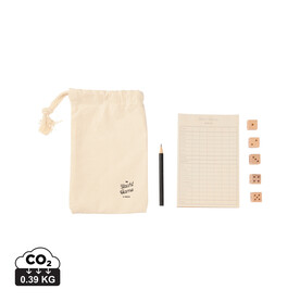 VINGA Yacht Spiel braun bedrucken, Art.-Nr. V4532409