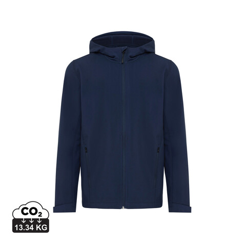 IQONIQ Makalu Herren Softshelljacke aus recyceltem Polyester navy blau bedrucken, Art.-Nr. T1700.002.L IQONIQ Makalu Herren Softshelljacke aus recyceltem Polyester navy blau bedrucken, Art.-Nr. T1700.002.L