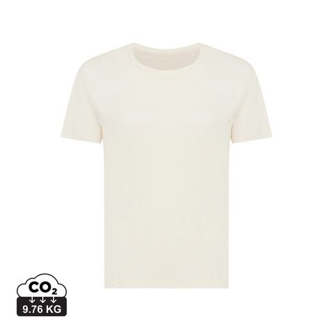 IQONIQ Yala Damen T-Shirt aus recycelter Baumwolle natural raw bedrucken, Art.-Nr. T4100.018.M