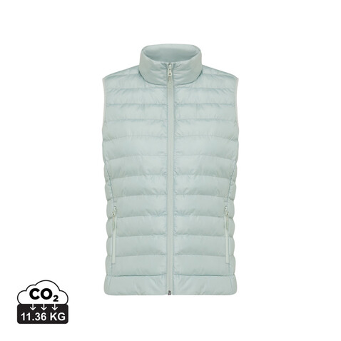 IQONIQ Meru Damen Bodywarmer aus recyceltem Polyester Iceberg green bedrucken, Art.-Nr. T4702.023.XS IQONIQ Meru Damen Bodywarmer aus recyceltem Polyester Iceberg green bedrucken, Art.-Nr. T4702.023.XS