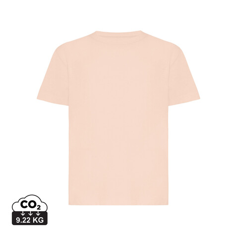 IQONIQ Koli Kids T-Shirt aus recycelter Baumwolle peach nectar bedrucken, Art.-Nr. T6100.038.1112