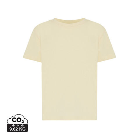 IQONIQ Koli Kids T-Shirt aus recycelter Baumwolle cream yellow bedrucken, Art.-Nr. T6100.036.78 IQONIQ Koli Kids T-Shirt aus recycelter Baumwolle cream yellow bedrucken, Art.-Nr. T6100.036.78