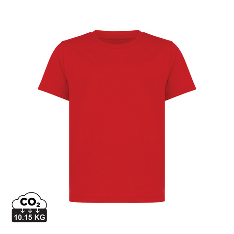 IQONIQ Koli Kids T-Shirt aus recycelter Baumwolle rot bedrucken, Art.-Nr. T6100.029.1112