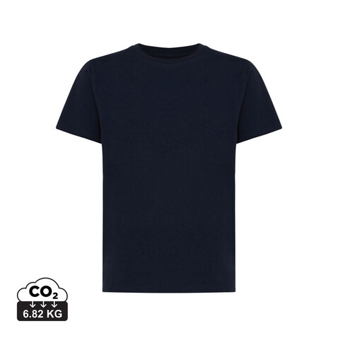 IQONIQ Koli Kids T-Shirt aus recycelter Baumwolle navy blau bedrucken, Art.-Nr. T6100.002.1314