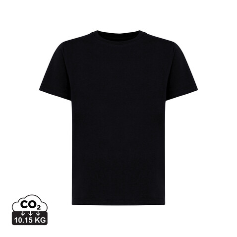 IQONIQ Koli Kids T-Shirt aus recycelter Baumwolle schwarz bedrucken, Art.-Nr. T6100.001.910