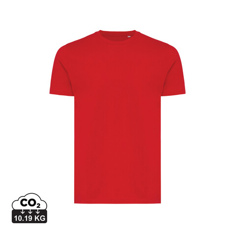IQONIQ Bryce T-Shirt aus recycelter Baumwolle rot bedrucken, Art.-Nr. T9100.029.S