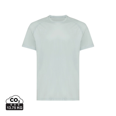 IQONIQ Tikal Sport Quick-Dry T-Shirt aus rec. Polyester Iceberg green bedrucken, Art.-Nr. T9102.023.XL