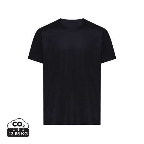 IQONIQ Tikal Sport Quick-Dry T-Shirt aus rec. Polyester schwarz bedrucken, Art.-Nr. T9102.001.XXL IQONIQ Tikal Sport Quick-Dry T-Shirt aus rec. Polyester schwarz bedrucken, Art.-Nr. T9102.001.XXL