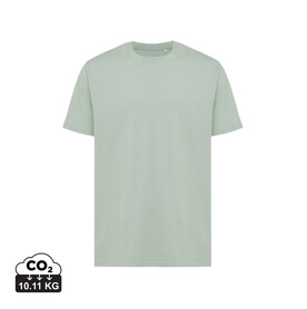 IQONIQ Kakadu relaxed T-Shirt aus recycelter Baumwolle Iceberg green bedrucken, Art.-Nr. T9103.023.XXXL