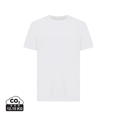 IQONIQ Kakadu relaxed T-Shirt aus recycelter Baumwolle recycled white bedrucken, Art.-Nr. T9103.004.M