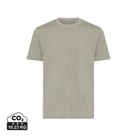IQONIQ Sierra Lightweight T-Shirt aus recycelter Baumwolle light heather green bedrucken, Art.-Nr. T9104.033.XXXL