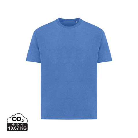 IQONIQ Teide T-Shirt aus recycelter Baumwolle heather blue bedrucken, Art.-Nr. T9105.024.XL IQONIQ Teide T-Shirt aus recycelter Baumwolle heather blue bedrucken, Art.-Nr. T9105.024.XL