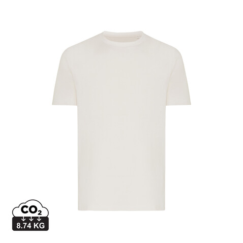 IQONIQ Brett T-Shirt aus recycelter Baumwolle ivory white bedrucken, Art.-Nr. T9107.040.XL