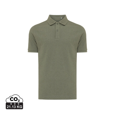 IQONIQ Yosemite Piqué-Poloshirt aus recycelter Baumwolle heather green bedrucken, Art.-Nr. T9200.015.4XL IQONIQ Yosemite Piqué-Poloshirt aus recycelter Baumwolle heather green bedrucken, Art.-Nr. T9200.015.4XL