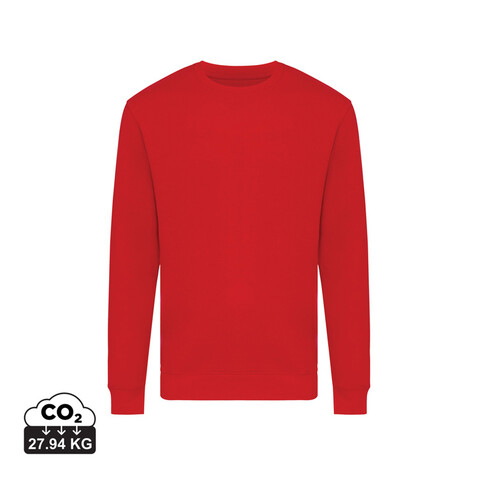 IQONIQ Zion Rundhals-Sweater aus recycelter Baumwolle rot bedrucken, Art.-Nr. T9300.029.XL IQONIQ Zion Rundhals-Sweater aus recycelter Baumwolle rot bedrucken, Art.-Nr. T9300.029.XL