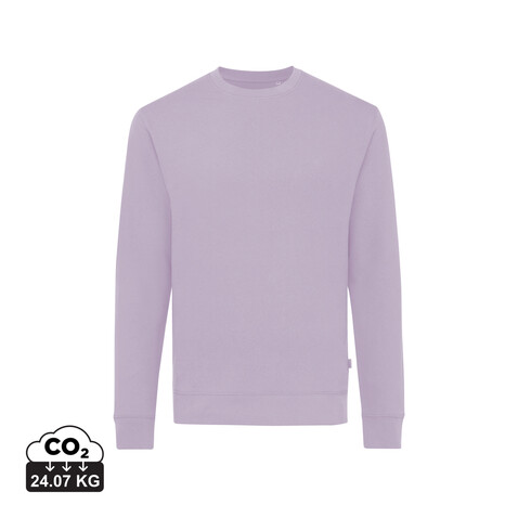 IQONIQ Zion Rundhals-Sweater aus recycelter Baumwolle lavender bedrucken, Art.-Nr. T9300.011.XXXL IQONIQ Zion Rundhals-Sweater aus recycelter Baumwolle lavender bedrucken, Art.-Nr. T9300.011.XXXL