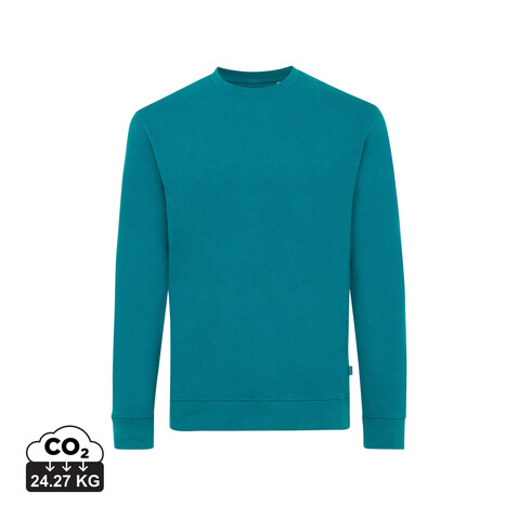 IQONIQ Zion Rundhals-Sweater aus recycelter Baumwolle verdigris bedrucken, Art.-Nr. T9300.009.XXL IQONIQ Zion Rundhals-Sweater aus recycelter Baumwolle verdigris bedrucken, Art.-Nr. T9300.009.XXL