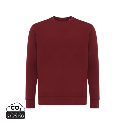 IQONIQ Etosha Lightweight Sweater aus recycelter Baumwolle burgunderrot bedrucken, Art.-Nr. T9303.007.XL IQONIQ Etosha Lightweight Sweater aus recycelter Baumwolle burgunderrot bedrucken, Art.-Nr. T9303.007.XL