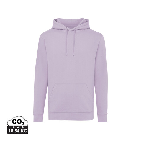 IQONIQ Jasper Hoodie aus recycelter Baumwolle lavender bedrucken, Art.-Nr. T9400.011.XXXL IQONIQ Jasper Hoodie aus recycelter Baumwolle lavender bedrucken, Art.-Nr. T9400.011.XXXL
