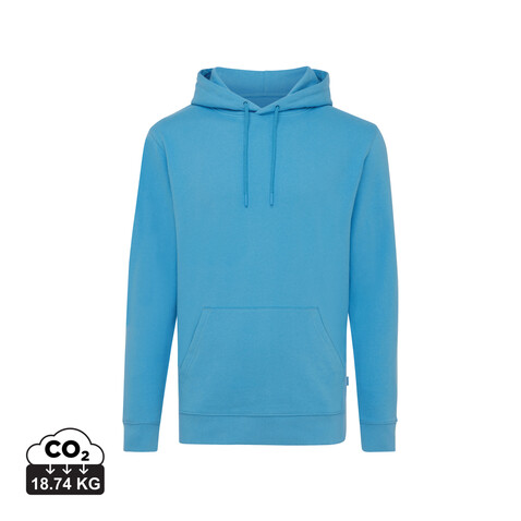 IQONIQ Jasper Hoodie aus recycelter Baumwolle tranquil blue bedrucken, Art.-Nr. T9400.010.XXL IQONIQ Jasper Hoodie aus recycelter Baumwolle tranquil blue bedrucken, Art.-Nr. T9400.010.XXL
